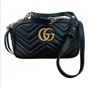Gucci Marmont Small Matelasse Shoulder Bag